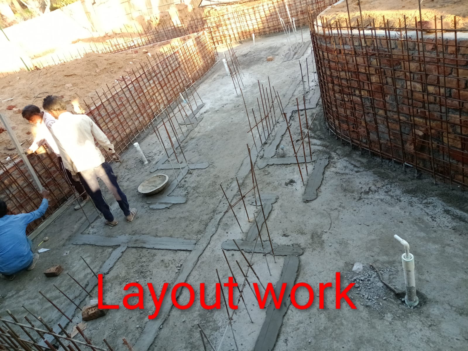 Precast plant construction in Narela Delhi
